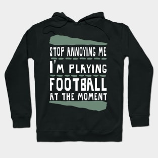 American Football Quarterback Field Goal Hoodie